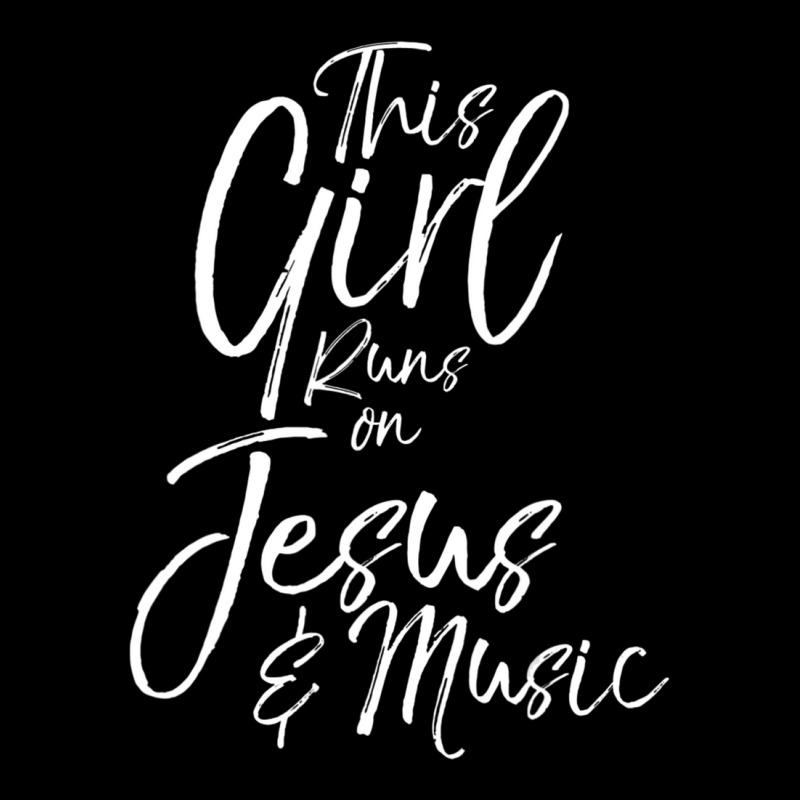 Christian Musician This Girl Runs On Jesus & Music Toddler Sweatshirt by cm-arts | Artistshot