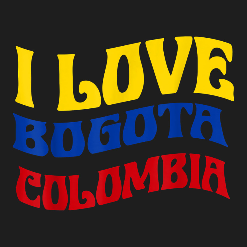 I Love Bogota Colombia Flag Map Colombian Pride Camiseta T Shirt Classic T-shirt by cm-arts | Artistshot