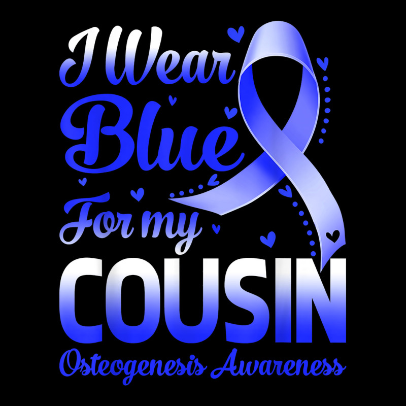 I Wear Blue For My Cousin Osteogenesis Awareness Ribbon T Shirt Pocket T-Shirt by cm-arts | Artistshot