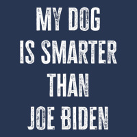 My Dog Is Smarter Than Joe Biden Republican Dog Lover Ladies Denim Jacket | Artistshot