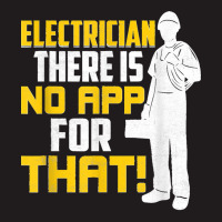 Electrician There Is No App For That! Electrical Profession Waist Apron | Artistshot