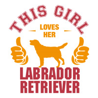 This Girl Loves Her Labrador Retriever Baby Bodysuit | Artistshot