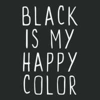 Black Is My Happy Color Emo Goth Dark Women's Triblend Scoop T-shirt | Artistshot