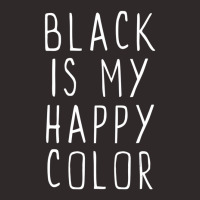 Black Is My Happy Color Emo Goth Dark Racerback Tank | Artistshot