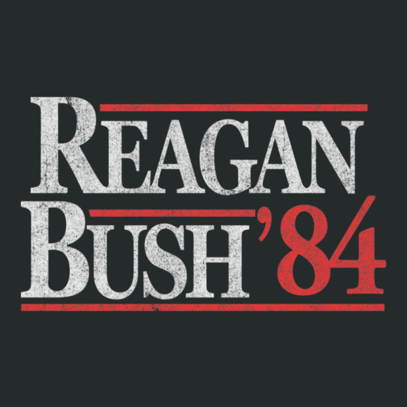 Vintage Reagan Bush 1984 T-shirt Women's Triblend Scoop T-shirt by HectorMarroquin | Artistshot