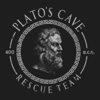 Platos Cave Rescue Team Ancient Greek Plato Philosophy Classic T-shirt | Artistshot