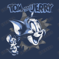 Tom And Jerry Pop Out Distressed Poster Ladies Denim Jacket | Artistshot