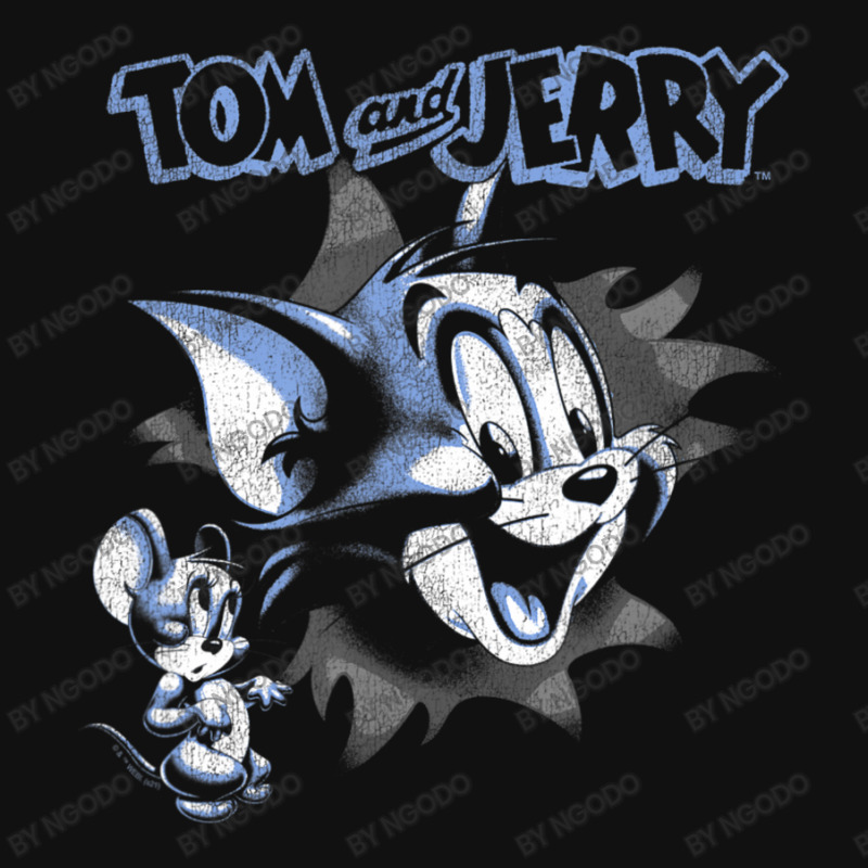 Tom And Jerry Pop Out Distressed Poster Baby Beanies | Artistshot