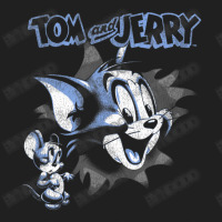 Tom And Jerry Pop Out Distressed Poster Ladies Polo Shirt | Artistshot