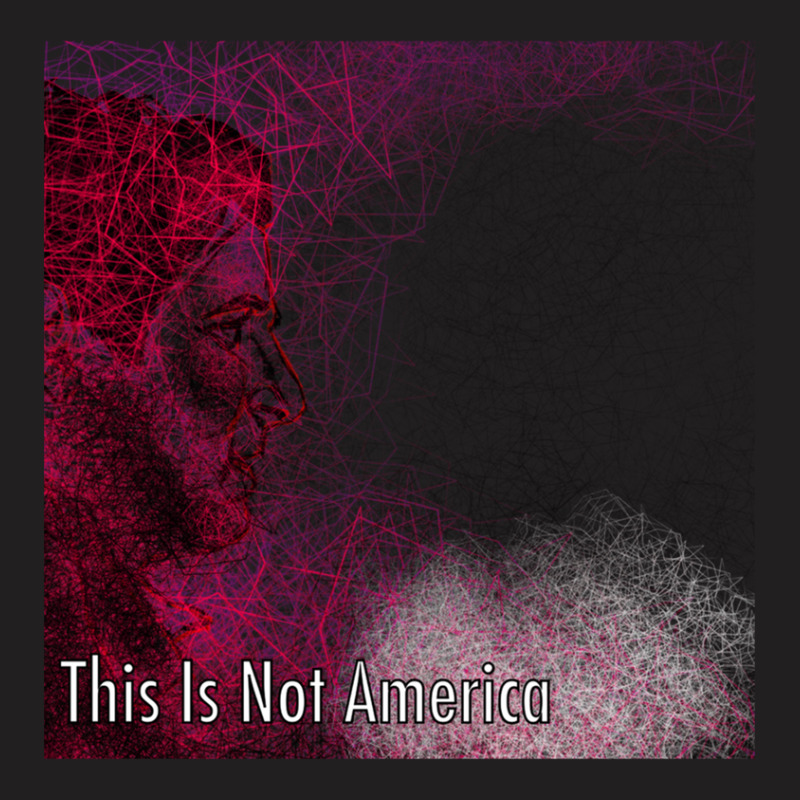 This Is Not America  Claes Bang (polygon) T-shirt | Artistshot