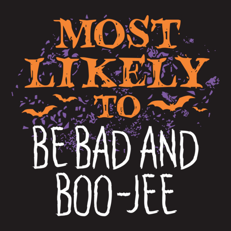 Most Likely To Halloween Be Bad And Boo Jee Matching Long Sleeve T Shi Waist Apron | Artistshot