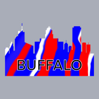 Buffalo Skyline Red White And Blue Tank Dress | Artistshot