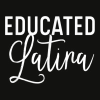 Educated Latina Scorecard Crop Tee | Artistshot