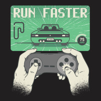 Run Faster Joystick Gaming T-shirt | Artistshot