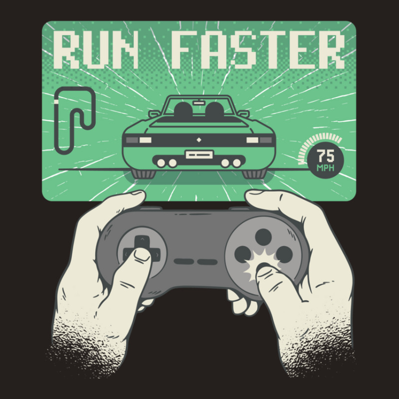 Run Faster Joystick Gaming Tank Top by IrvetteDove | Artistshot