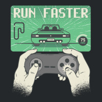 Run Faster Joystick Gaming Crewneck Sweatshirt | Artistshot