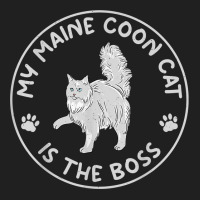 My Maine Coon Is The Boss Funny Maine Coon T Shirt Ladies Polo Shirt | Artistshot