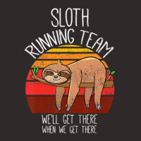 Funny Sloth T Shirt Vintage Sloth Running Team Racerback Tank | Artistshot