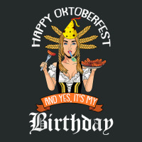 Yes Its My Birthday Oktoberfest B Day Celebration German T Shirt Women's Triblend Scoop T-shirt | Artistshot