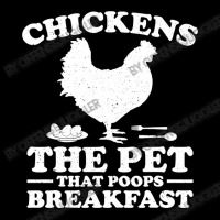 Chicken Cock The Pet That Poops Breakfast 81 Hen Chick Cropped Sweater | Artistshot