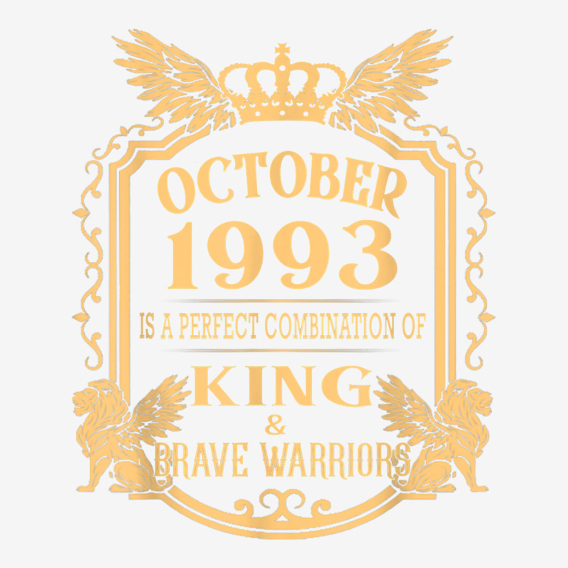 King Born In October 1993 Is A Combination King Birthday Gif T Shirt Baby Beanies by cm-arts | Artistshot