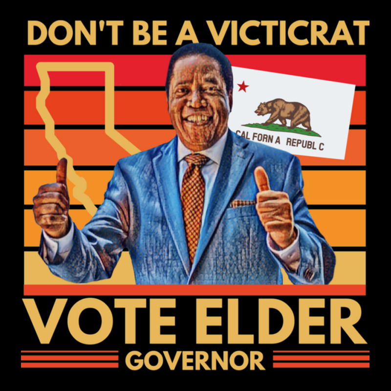 Larry Elder For California Governor - Don't Be A Victicrat Pocket T-Shirt by OSWALDOLIMART | Artistshot