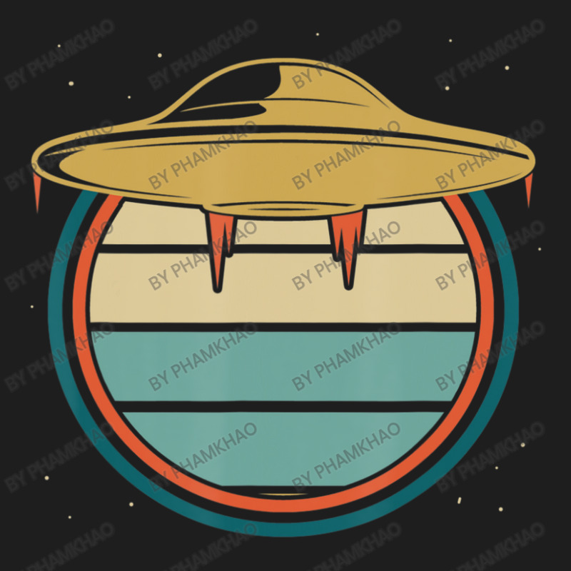 Retro Unidentified Flying Object Outer Space Ufo Alien Classic T-shirt | Artistshot