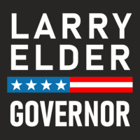 Larry Elder For California Governor - Vote Larry Elder Ladies Fitted T-shirt | Artistshot