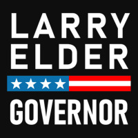 Larry Elder For California Governor - Vote Larry Elder Crop Top | Artistshot