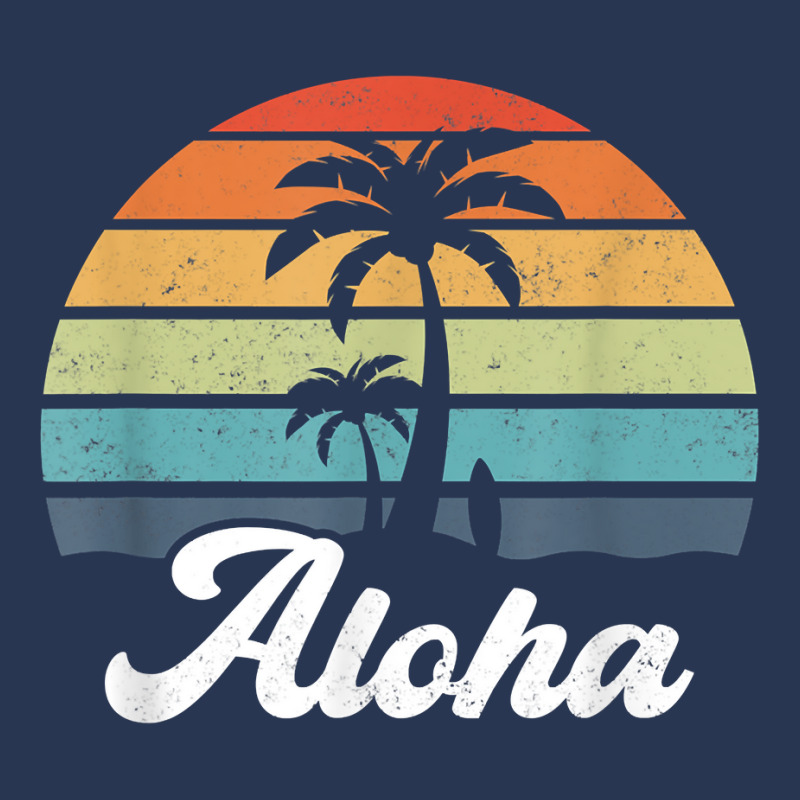 Aloha Hawaii Hawaiian Island Shirt Palm Beach Surfboard Surf T Shirt Men Denim Jacket by cm-arts | Artistshot