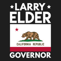 Larry Elder For California Governor Flag Classic T-shirt | Artistshot