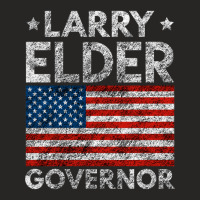 Larry Elder For California Governor Grunge Ladies Fitted T-shirt | Artistshot