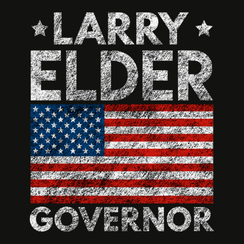 Larry Elder For California Governor Grunge Scorecard Crop Tee by OSWALDOLIMART | Artistshot