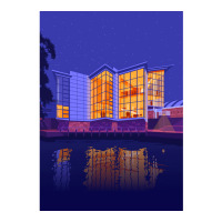 Bridgewater Hall, Manchester Sticker | Artistshot