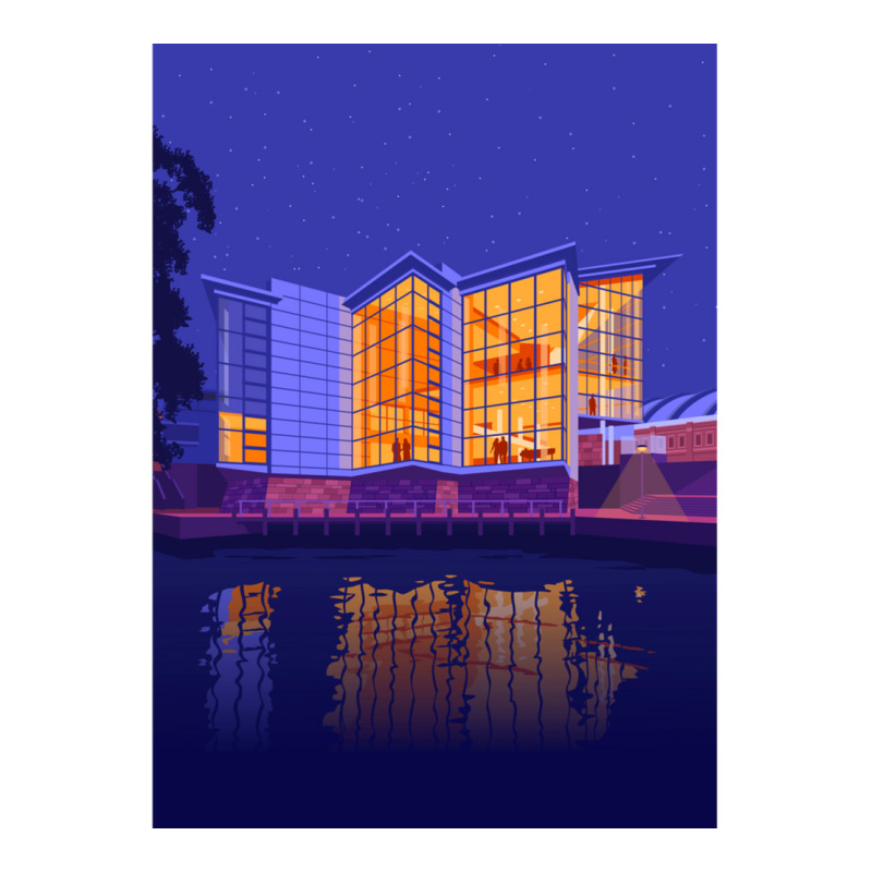 Bridgewater Hall, Manchester Sticker | Artistshot