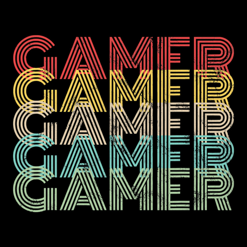 Gamer Retro Vintage 8bit Arcade Gaming Pocket T-Shirt by ChandraGay | Artistshot