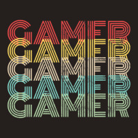 Gamer Retro Vintage 8bit Arcade Gaming Tank Top | Artistshot