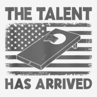 The Talent Has Arrived Cornhole Team Bean Bag Funny Cornhole Tank Top Baby Beanies | Artistshot