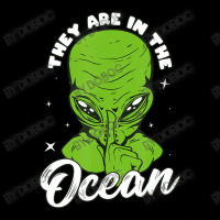 Alien Head They Are In The Ocean Extraterrestrial Ufo Men's Long Sleeve Pajama Set | Artistshot