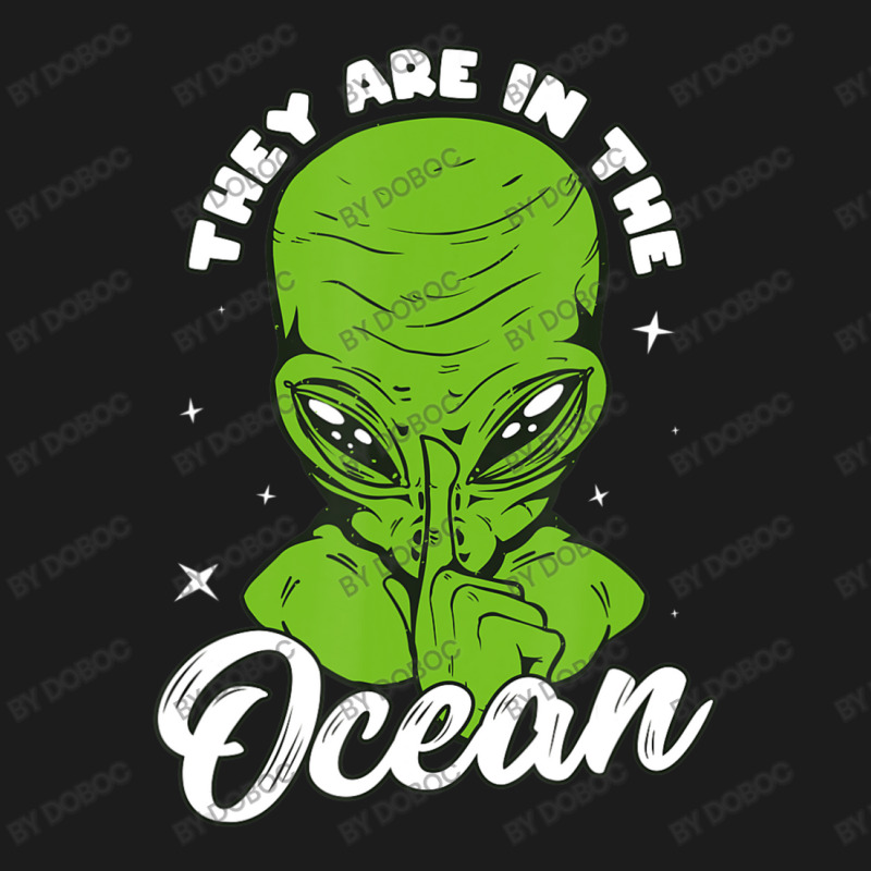 Alien Head They Are In The Ocean Extraterrestrial Ufo Hoodie & Jogger set by doboc | Artistshot