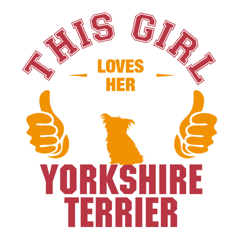 This Girl Loves Yorkshire Terriers Baby Bodysuit by tshiart | Artistshot