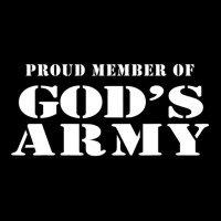 Proud Member Of God's Army Military Style Christian Legging | Artistshot