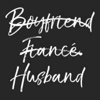 Cute Wedding Not Boyfriend Fianc?? Marked Out Husband Ladies Fitted T-shirt | Artistshot