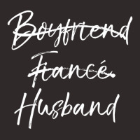 Cute Wedding Not Boyfriend Fianc?? Marked Out Husband Racerback Tank | Artistshot