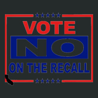 Vote No On The Recall Women's Triblend Scoop T-shirt | Artistshot