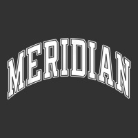 Meridian Idaho Id Varsity Style White Text T Shirt Baby Bodysuit | Artistshot