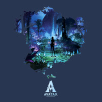 Avatar Pandora At Night Movie Poster Premium T Shirt Men Denim Jacket | Artistshot