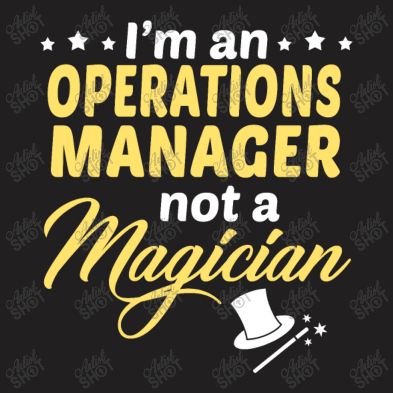 Operations Manager T-shirt | Artistshot