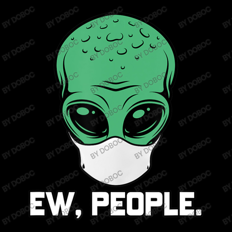 Alien Head With Face Mask I Ew People Aliens Ufo Roswell Youth Zipper Hoodie | Artistshot