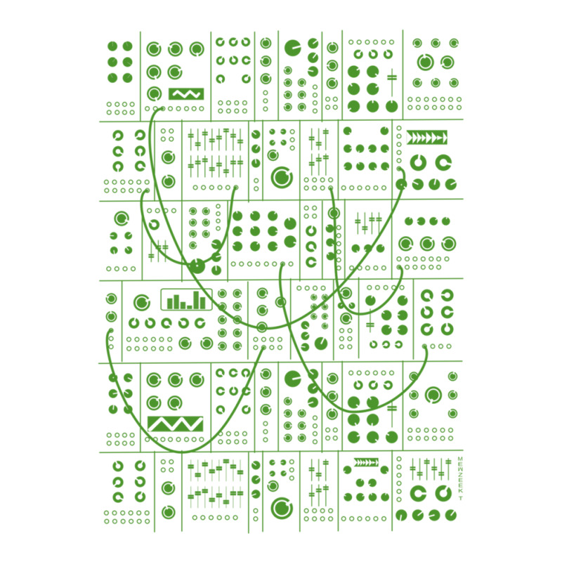 Modular Synthesizer Eurorack Synth 1 Sticker | Artistshot